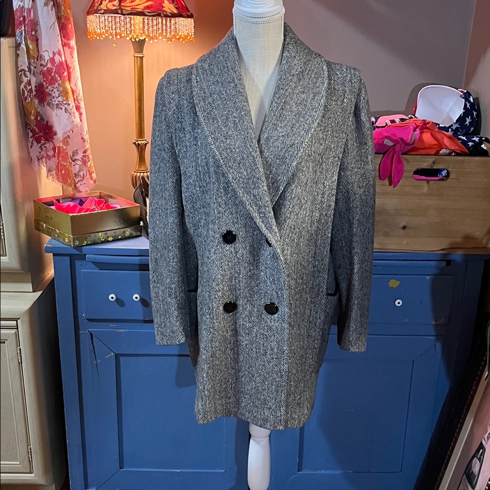 Vintage Herman Kay wool coat size Medium